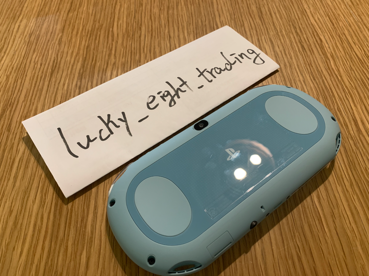 PS Vita Light Blue White PCH 2000 ZA14 Console only PSV Slim