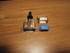 14 PIN CENTRONICS MALE CABLE MOUNT CONNECTOR,SOLDER,W/METAL COVER,57-30140,NEW