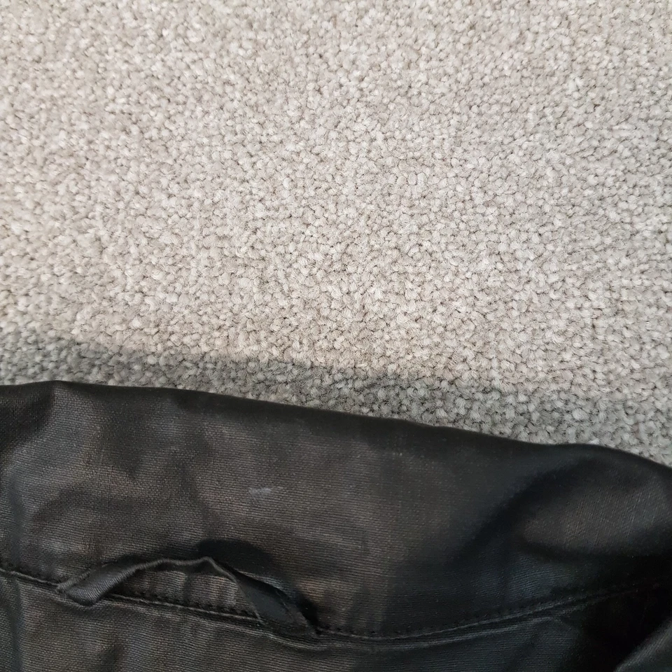 Vintage Fred Perry Mens Jacket Large Black Utility Bomber Shimmer Mods Liam Ska — 第 4/4 张图片