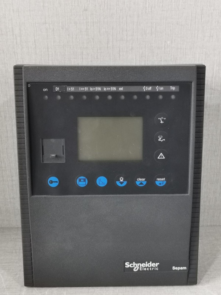 SCHNEIDER ELECTRIC SEPAM 59604 S10MD XXX JXX XNT | eBay