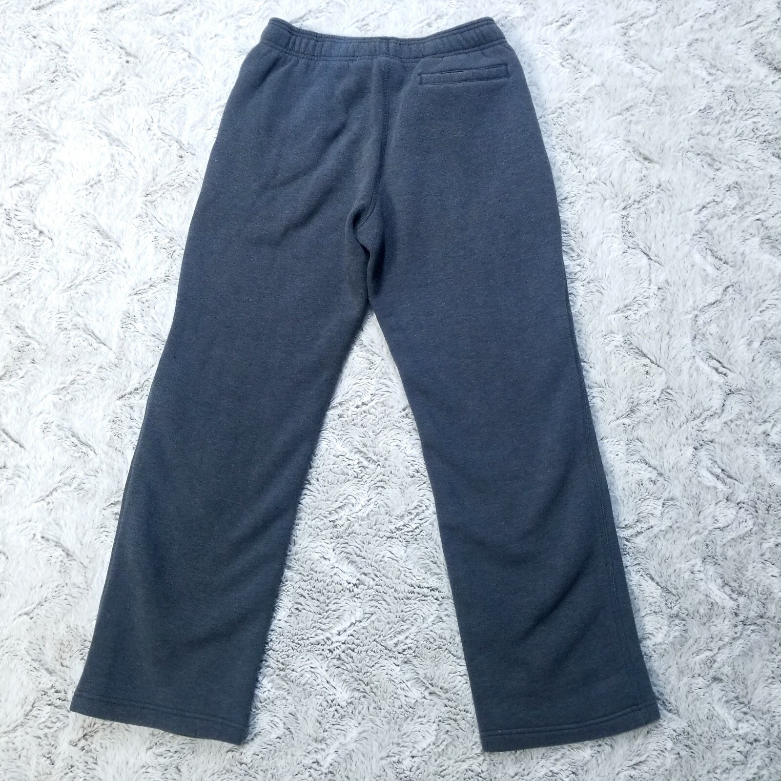 Felpa jogger Fila Sport uomo media firma pony pile grigio piatto davanti
