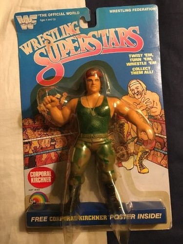 VINTAGE 1986 LJN WWF WRESTLING SUPERSTARS CORPORAL...