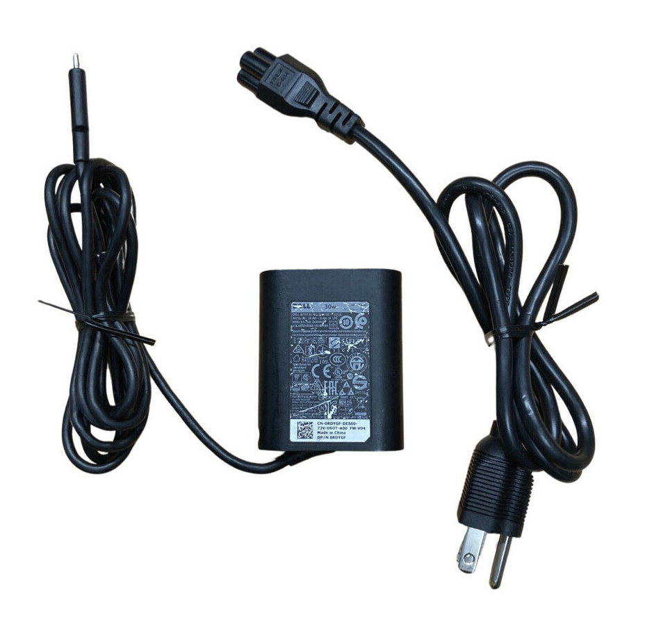 Dell AC Power Adapter - 30w (DA30NM150) with Power Cable - UD | eBay