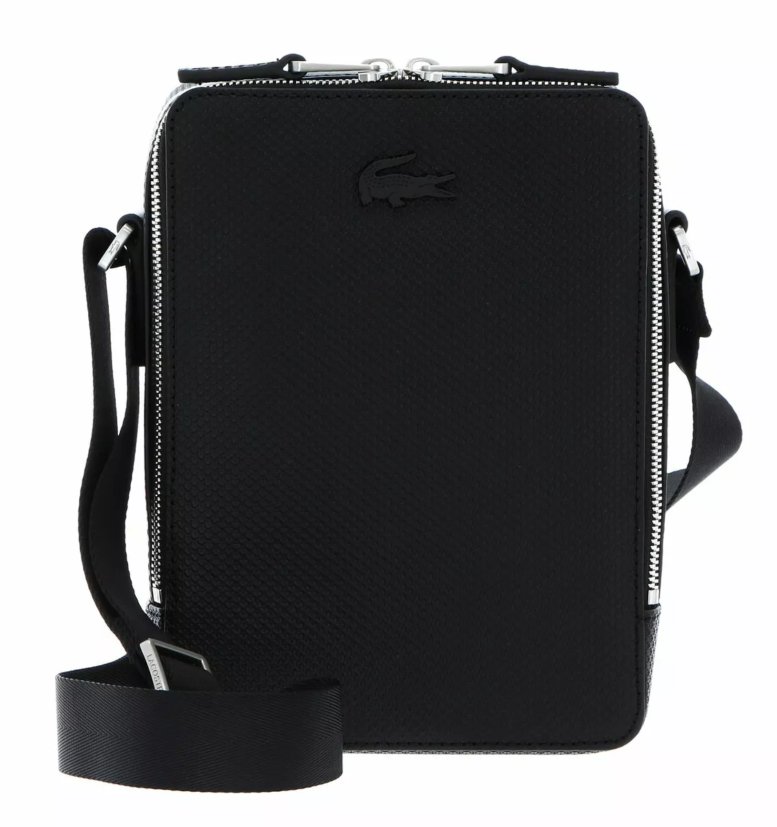 Lacoste Chantaco Matte Leather Vertical Camera Bag - Bags