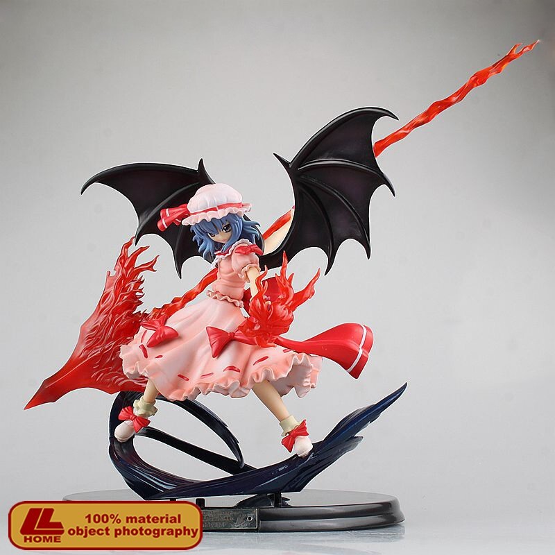Anime Remilia Scarlet Demon Dinner Fork Fight Figure Toy Collectible Gift  