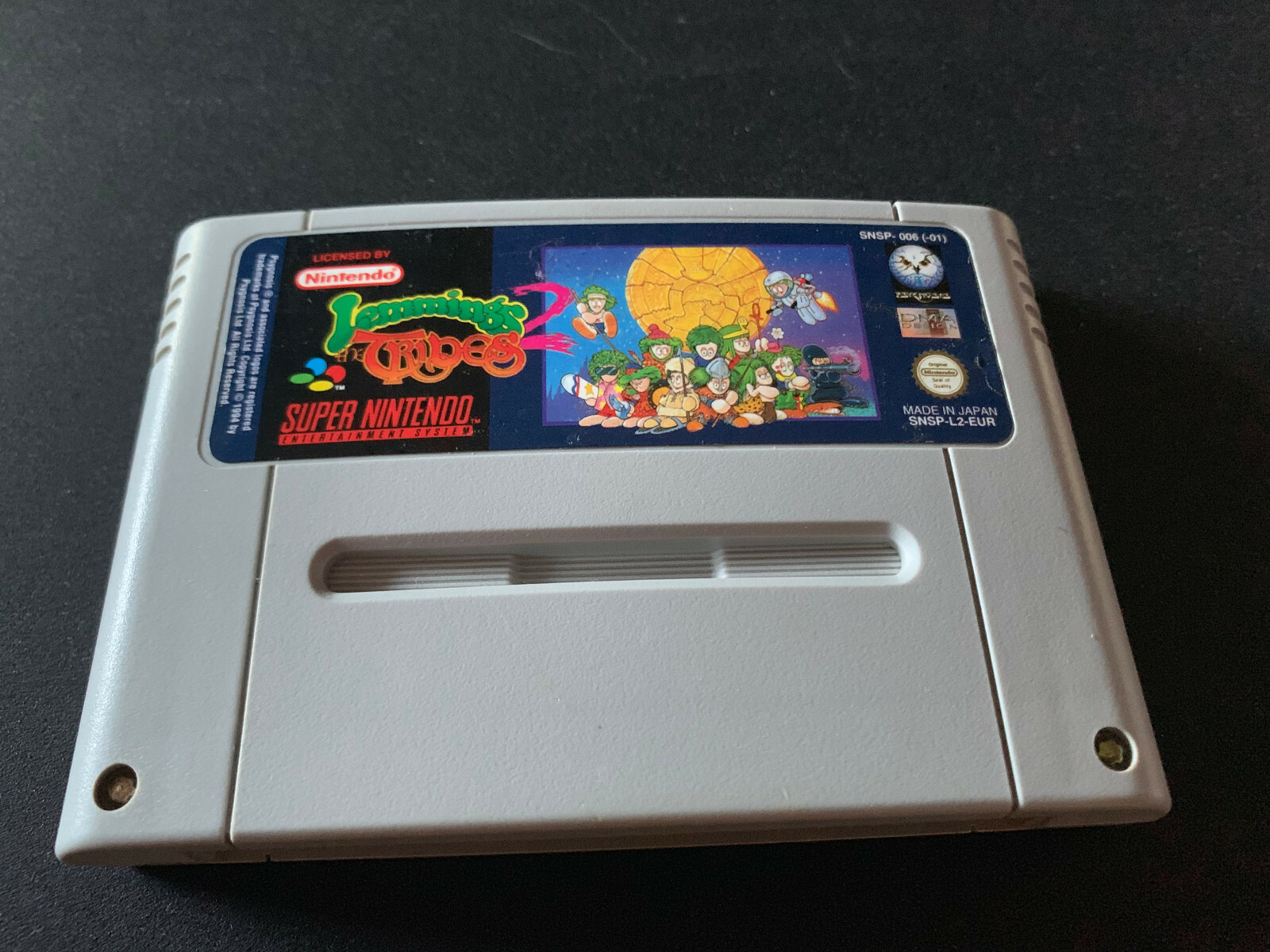 Lemmings 2 Snes super nintendo Pal