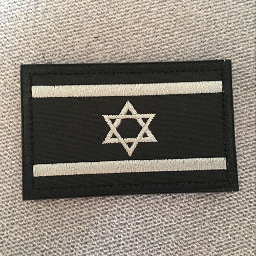 Bordado Reflectante IR Nacional Israel IL Bandera Gancho Parche Fijador Insignia - Imagen 13 de 32