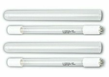 6W UV Replacement Quartz Sleeves and 4 Prong Bulbs for our Ultraviolet Light 4pc