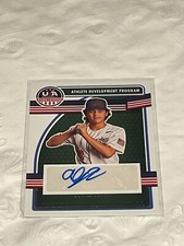 AARON GARCIA 2023 PANINI USA BASEBALL STARS & STRIPES AUTO ADPS-AA