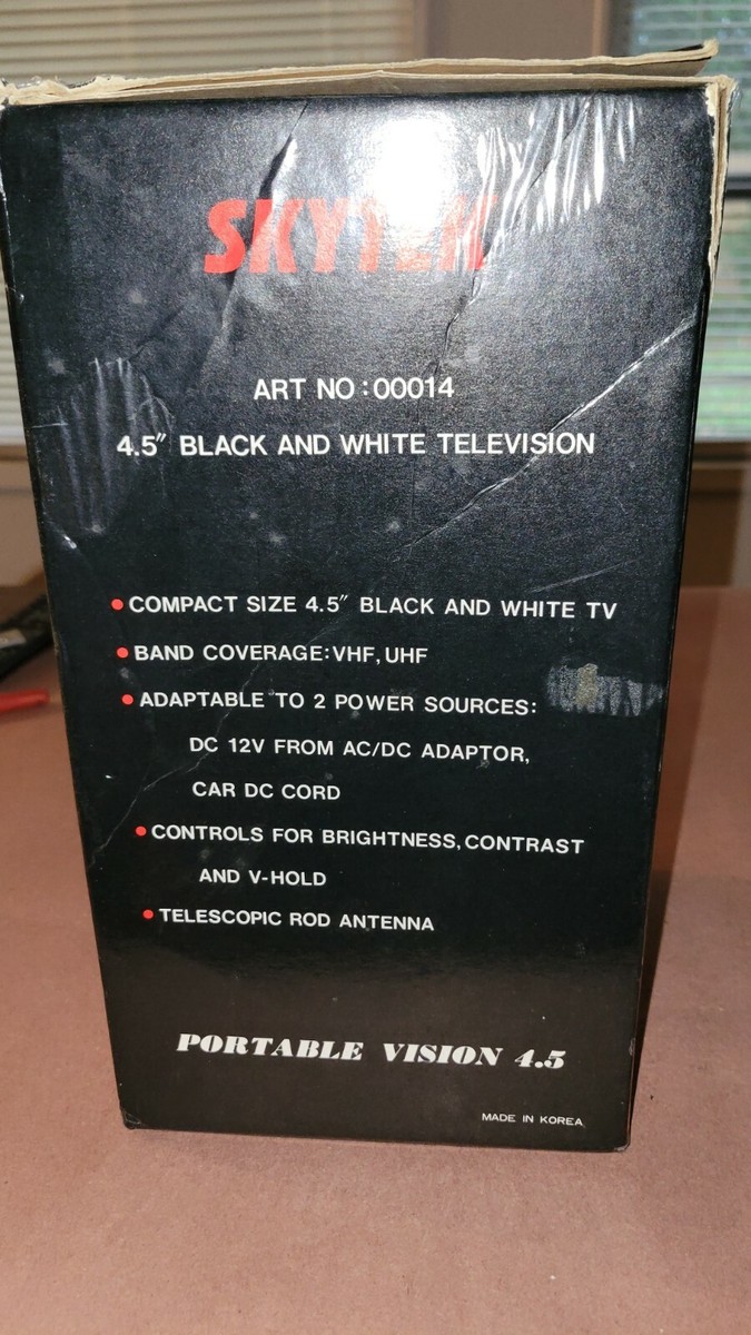 SKYTEK 4.5インチポータブルテレビ SKYTEK 4.5インチポータブルテレビ SKYTEK 4.5インチポータブル