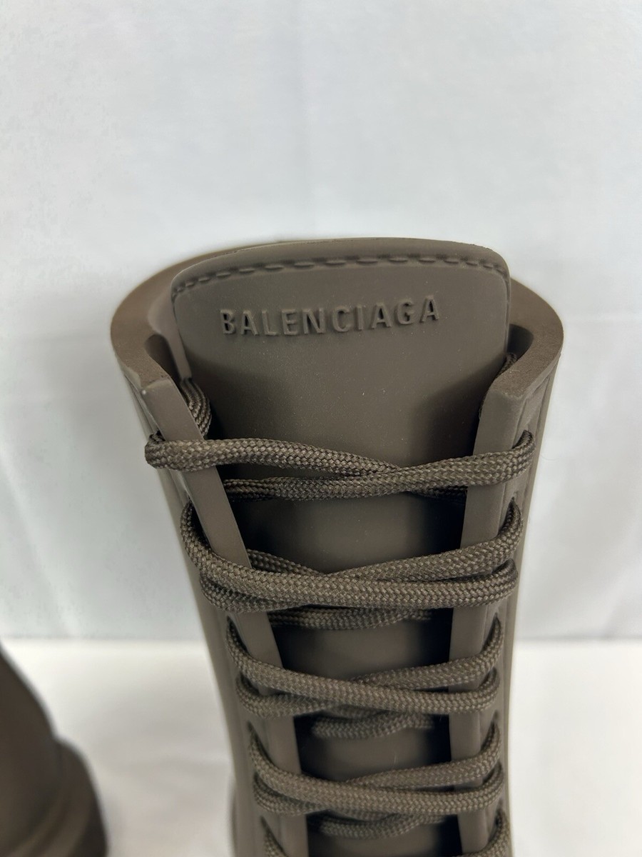 Balenciaga Steroid Boots in Brown Sz US 9 | eBay