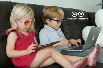 Dr. S Kids Blue Light Blocking Glasses, 99% Blue Light Filter, UV Protection