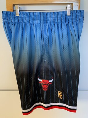 Pantaloncini Mitchell & Ness Chicago Bulls Rosso/Nero 1995/96 - Foto 11