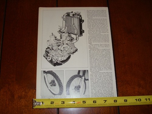 1981 SUZUKI RM125 ORIGINAL ARTICLE - Picture 4 of 4