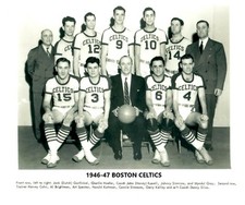 1946-47 BOSTON CELTICS 8X10 TEAM PHOTO BASKETBALL PICTURE NBA
