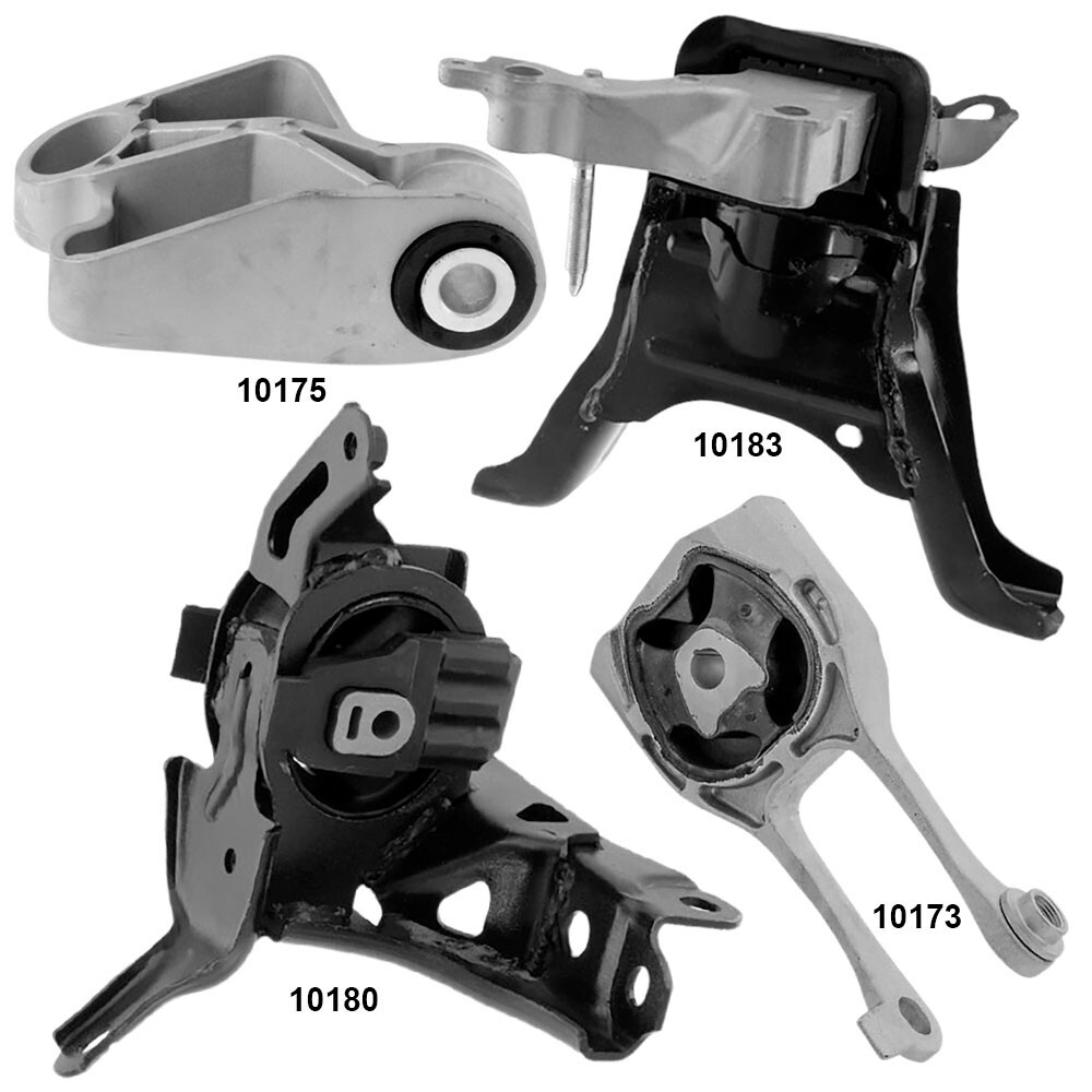 Engine Motor Mounts &amp; Automatic Trans Mount 4PCS Set For Toyota C 