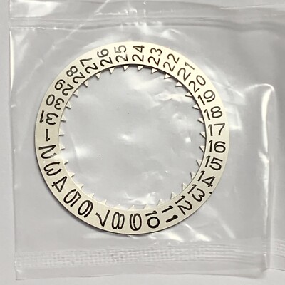 NOS GENUINE SEIKO DATE WHEEL PART NUMBER 801 xxx ALL MODELS ON