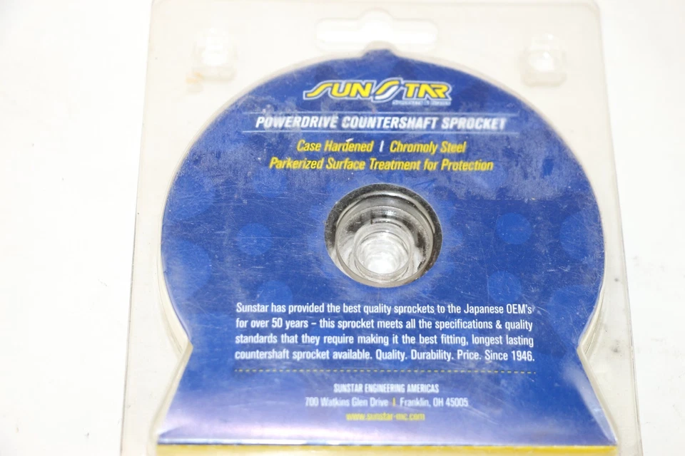 Sunstar- 33315- 15T Piñón-Kawasaki/Suzuki-GS500, Ninja 500 Foto 4 de 4