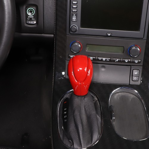 ABS Red Gear Shift Knob Head Cover Accessories Trim For Corvette C6 Z06 2005-13 - Picture 12 of 12