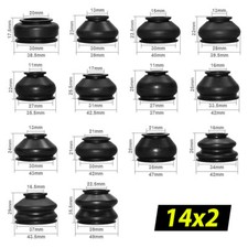 28Pcs Ball Joint Boot Suspension Steering Dust Cover Track Tie Rod Linkage Kit
