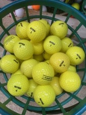 50 NITRO YELLOW GOLF BALLS MINT 5-A