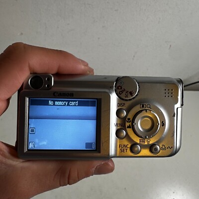 Canon PowerShot A460 5.0 Mp 4X Optical Zoom Handheld Digital