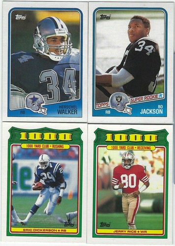 1988 Topps Football Part 2 #201-396 & 1,000 Yd Club Complete Your Set - You Pick - 第 1/1 張圖片