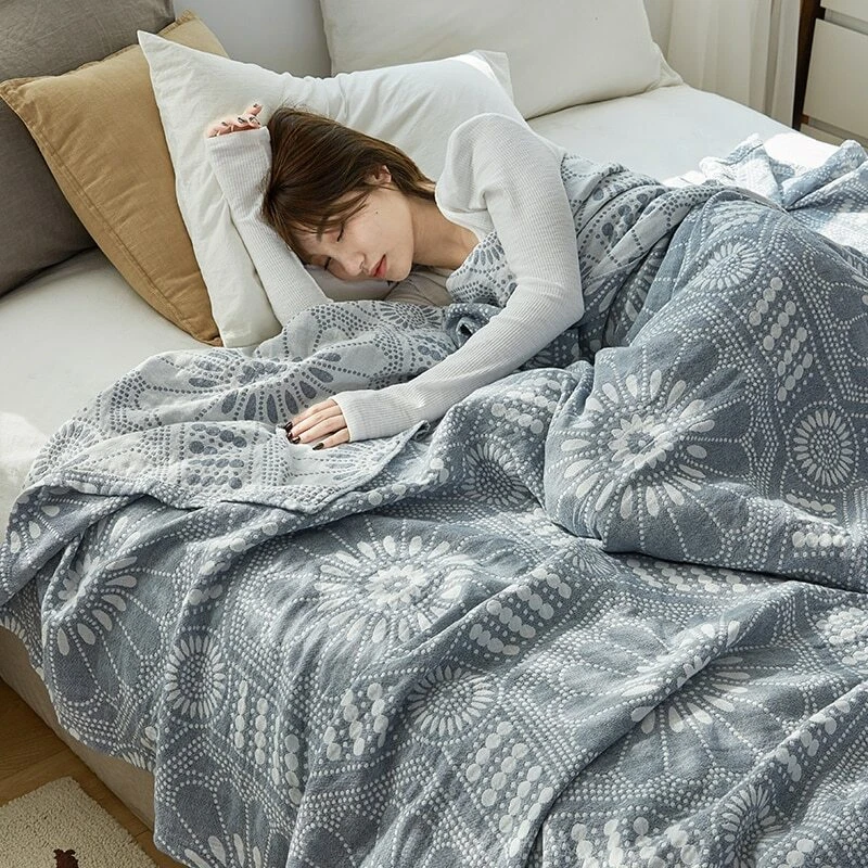 Sofa Bed Throw Blanket Cotton Summer Quilt Bedspreads Soft Blankets 230 200cm