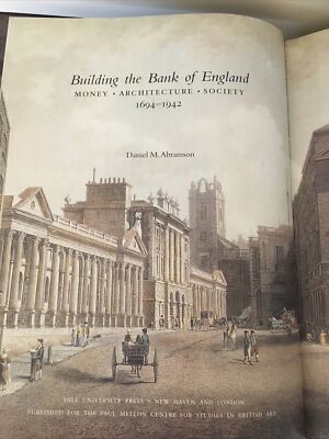D. M. Abramson, Building the Bank of England. Money, Architecture, sehr gut erh.