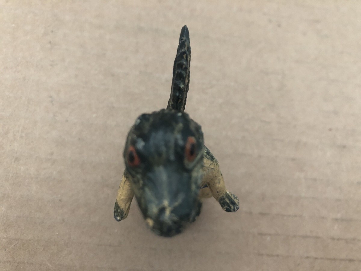 Vintage GERMANY Pot Metal Alligator Figurine cold painted Vintage GERMANY Pot Metal Alligator Figurine cold painted