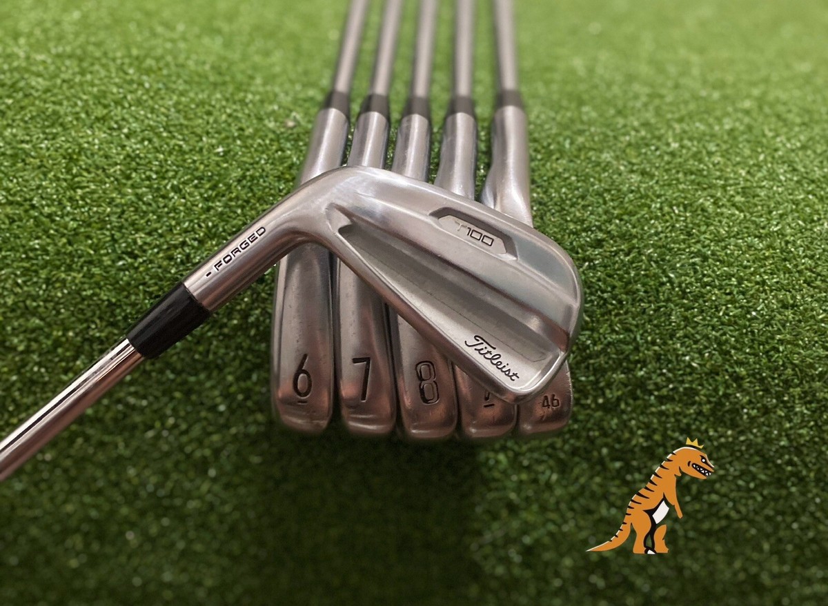 Tour Issue Titleist T100 Forged Iron Set 5-P Dynamic Gold Tour Issue Titleist T100 Forged Iron Set 5-P Dynamic Gold