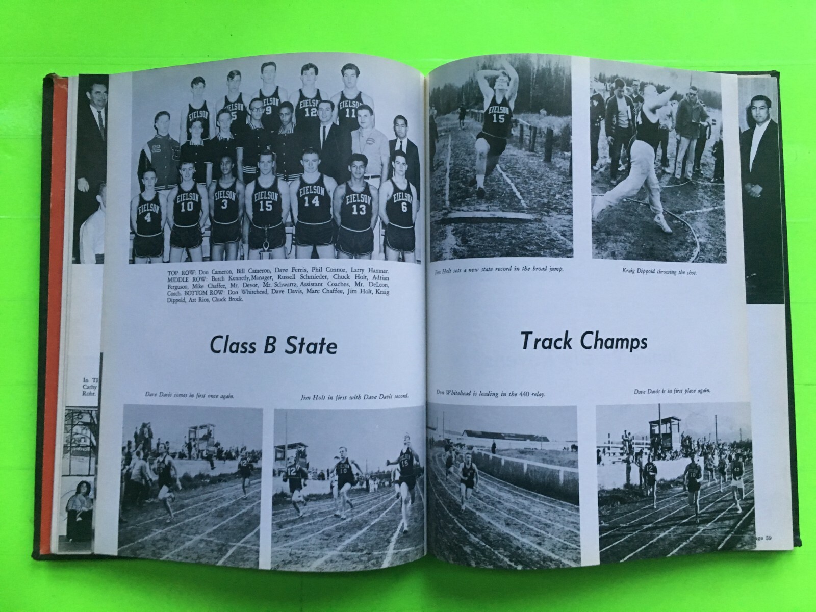 1965 Ben Eielson High School Yearbook Eielson Air Force Base, Alaska