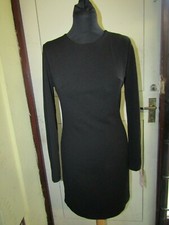 MODA Made in Italy Ladies Little Black Dress Sexy Christening Wedding Ball Party