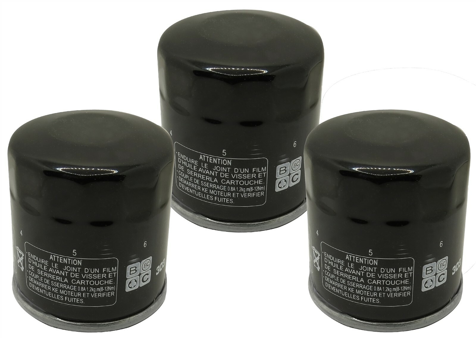 Three Pack Oil Filter for Polaris Hawkeye 300 , Sportsman 450 2X4 2006-2008 2011