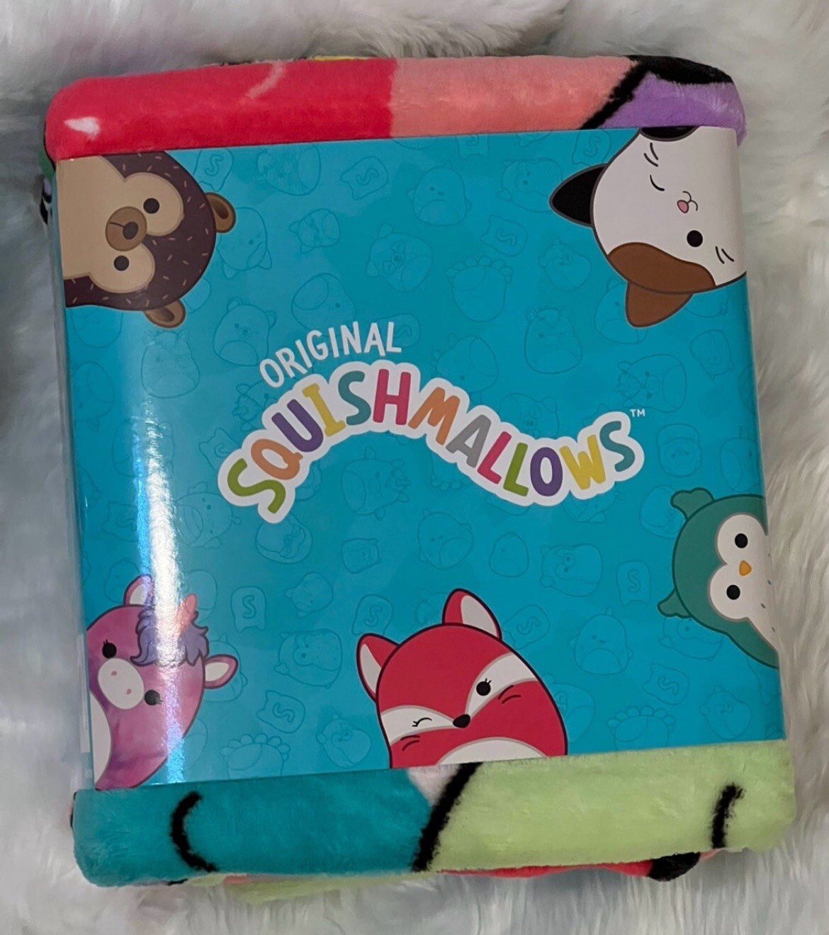 NWT Squishmallows Large Throw Blanket Soft Cozy Fleece 62x90 eBay