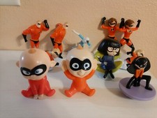 Mcdonalds happy meal toys Disney The Incredibles Lot Of 11