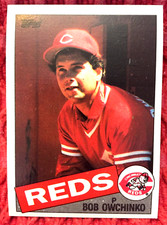 Cincinnati Reds #752 Bob Owchinko MLB Vintage Baseball Card Ships Free