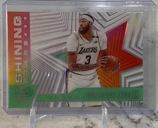 ANTHONY DAVIS 2020-21 Illusions Shining Stars Acetate Insert Card #4 Lakers 🔥
