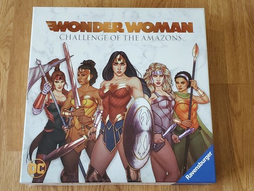 DC Wonder Woman Challenge of The Amazons Spiel Brettspiel Ravensburger Brandneu - Bild 1 von 3