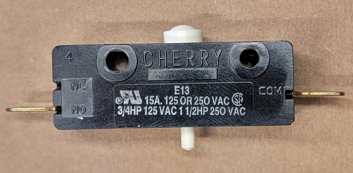 Scotsman 12-1664-00 Push Button Limit Switch Cherry E13 15A 125 Scotsman 12-1664-00 Push Button Limit Switch Cherry E13 15A 125