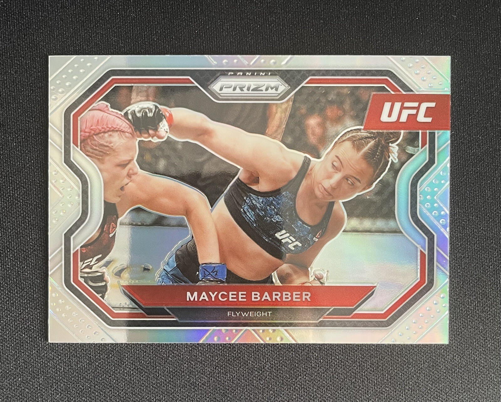 2021 Panini Prizm UFC Silver Prizm Maycee Barber #163