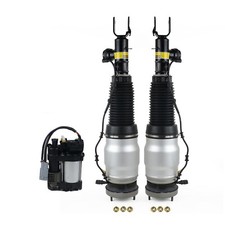 Fit Hyundai Equus 2009-2016 2pcs Front Air Suspension Struts + Compressor Pump