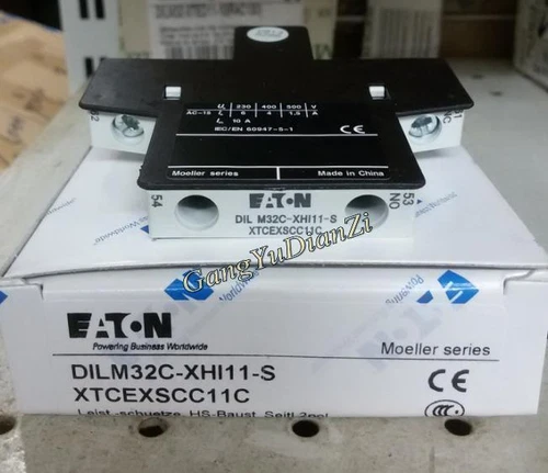 QTY:1 New FOR EATON Contactor auxiliary contact DILM32C-XHI11-S