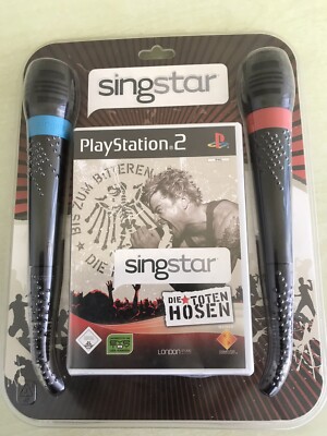 SingStar  Die Toten Hosen  PlayStation 2 PS2 Karaoke - NEU . Sealed