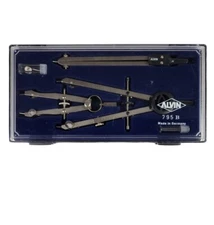 Alvin and Co. Basic-Bow Standard Drawing Set 795 B Made in Germany 