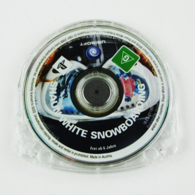 PSP Spiel Shaun White Snowboarding #B