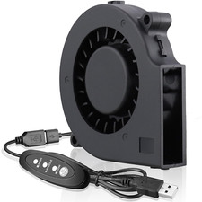 GDSTIME 75Mm USB Fan, 75Mm X 15Mm Blower Fan, 5V DC Brushless Cooling Fan for La