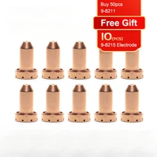 10pcs 9-8211 80A Plasma nozzle Tips for Thermal dynamics SL60 SL100 torch