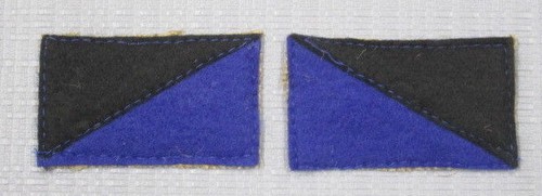 WW1 12th Australian light horse  colour patch, one pair =2 - Picture 1 of 6