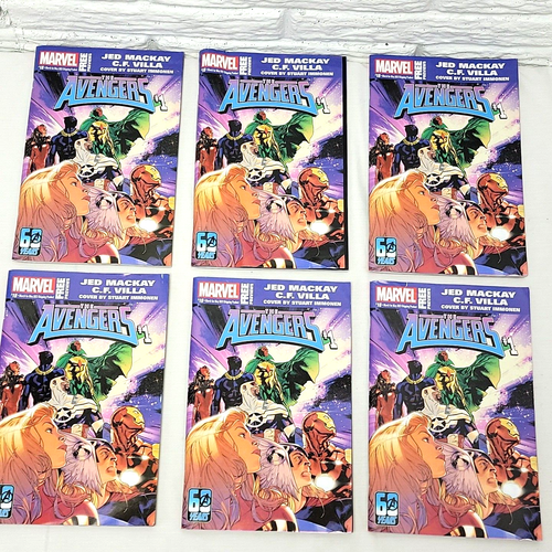 6 Lot MARVEL FREE PREVIEWS Mag #18 Avengers #1 March for May 2023 comics - Picture 10 of 10